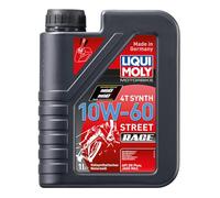 LIQUI MOLY Motorbike 4T Synth 10W-60 Street Race, 1 L, Huile de moto à 4 coups, SKU: 1525
