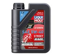 Huile moteur Moto 4T Synth 5W-40 Street Race 1 litre LIQUI MOLY 2592