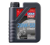 LIQUI MOLY Motorbike HD Synth 20W-50 Street, 4 L, Huile de moto à 4 coups, SKU: 3817