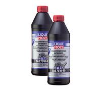 LIQUI MOLY SAE 75W-90 Huile de transmission entièrement synthétique (GL5) 2 x 1 l