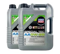 LIQUI MOLY Special Tec AA 0W-20 Huile Moteur ILSAC GF-6A, API SP, 2x5 Litres