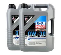 LIQUI MOLY Special Tec V 0W-30 Huile Moteur Volvo VCC 95200377, 2x5 Litres