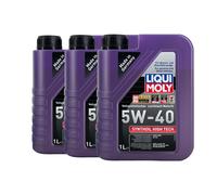 LIQUI MOLY Synthoil High Tech 5W-40 Huile Moteur ACEA A3/B4, MB 229.3, 3x1 Litre