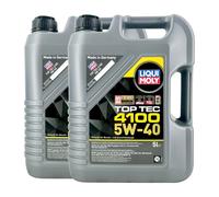 LIQUI MOLY Top Tec 4100 5W-40 Huile VW 505 00 01 MB 229.31, 2x5 Litre