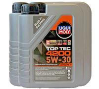 Liqui Moly Top Tec 4200 5W-30 Huile 3x1 Litre 3706 Longue Vie 3 VW 50400 50700