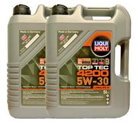 LIQUI MOLY Top Tec 4200 5W-30 Huile Moteur 2x 5 Litres 3707 VW 504.00 507.00