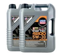 LIQUI MOLY Top Tec 4200 5W-30 Huile Opel OV0401547-G30, MB 229.51, 2x5 Litre