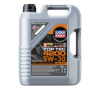 Liqui Moly Top Tec 4200 5W-30 Neuf Génération VW 504.00 507.00 BMW 1x5 Litre