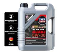 LIQUI MOLY Top Tec 4300 5W-30, 5 L, Technologie de synthèse Huile motrice, SKU: 2324, neutre