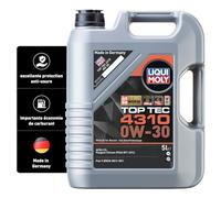 LIQUI MOLY Huile moteur Top Tec 4310 0W-30 - 5 Litres 4100420023620