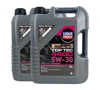 LIQUI MOLY Top Tec 4400 5W-30 Huile Renault RN0720, MB 229.51, 2x5 Litre
