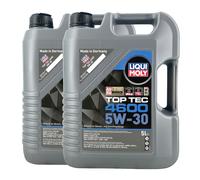 LIQUI MOLY Top Tec 4600 5W-30 BMW Longlife-04, Opel OV0401547-G30, 2x5 Litres