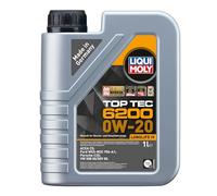 LIQUI MOLY Top Tec 6200 0W-20, 1 L, Technologie de synthèse Huile motrice, SKU: 20787