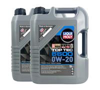 LIQUI MOLY Top Tec 6600 0W-20 BMW Longlife-17 Fe Ilsac GF-6A, 2x5 Litre