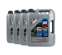 LIQUI MOLY Top Tec 6600 0W-20 BMW Longlife-17 Fe Ilsac GF-6A, 4x5 Litre