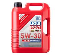 LIQUI MOLY Truck Nachfüll-Öl 5W-30, Huile d'appoint pour camion 5W-30, 5 L, Technologie de synthèse Huile motrice, SKU: 4615