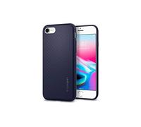 Liquid Air Armor - Coque de protection pour téléphone portable - polyuréthanne thermoplastique (TPU) - bleu nuit - pour Apple iPhone 7, 8