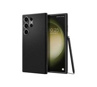 Spigen Coque Liquid Air Compatible avec Samsung Galaxy S23 Ultra 5G Noir Mat