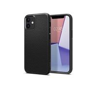 Spigen Liquid Air Coque pour iPhone 12 Mini - Noir Mat