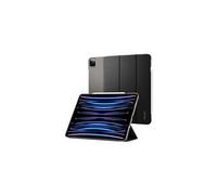 Spigen Liquid Air - Étui à rabat pour tablette - polyuréthane, polyuréthanne thermoplastique (TPU) - noir - 11" - pour Apple 11-inch iPad Pro (3ème génération, 4ème génération) Noir