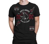 Liquid Blue AC/DC Australian Hard Rock Dirty Deeds Short Sleeve Tee T-Shirt Mixte
