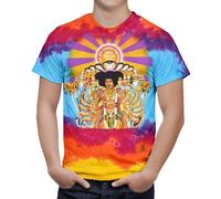 Liquid Blue Jimi Hendrix Axis Bold As Love SS Tee T-Shirt Mixte