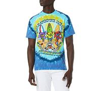 Liquid Blue Men's Grateful Dead-Beach Bear Bingo T-Shirt