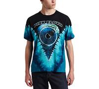 Liquid Blue Men's Pink Floyd Pulse V Tie Dye T-Shirt