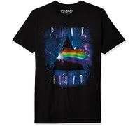 Liquid Blue Men's Plus Size Pink Floyd Dark Side Space Short Sleeve T-Shirt