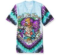 Liquid Blue T-Shirt « Don't You Know Alice au Pays des Merveilles » Bleu Liquide - Multicolore - Medium