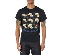 Liquid Blue T-Shirt Kurzarm « Grateful Dead Evolution » pour Homme, Noir, XXL