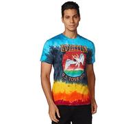 Liquid Blue T-Shirt pour Homme, Multicolore, XXL