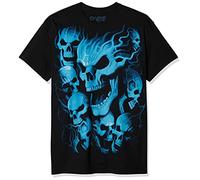 Liquid Blue T-Shirt pour Homme, Noir, XXL