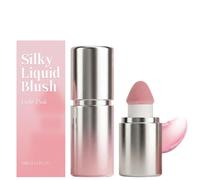 Liquid Blush, Iwawa Puffy Liquid Blush, Jelly Texture Cream Blushes with Sponge Tip, Soft Blushs Essence, Blushs Liquide, Longue Durée, Pour Une Couleur Hautement Pigmentée, Texture Légère (A)