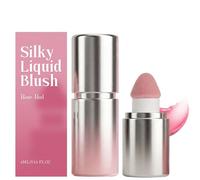 Liquid Blush, Iwawa Puffy Liquid Blush, Jelly Texture Cream Blushes with Sponge Tip, Soft Blushs Essence, Blushs Liquide, Longue Durée, Pour Une Couleur Hautement Pigmentée, Texture Légère (B)
