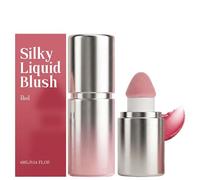 Liquid Blush, Iwawa Puffy Liquid Blush, Jelly Texture Cream Blushes with Sponge Tip, Soft Blushs Essence, Blushs Liquide, Longue Durée, Pour Une Couleur Hautement Pigmentée, Texture Légère (D)