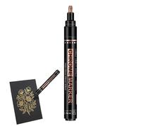 Liquid Chrome Markers - Permanent Mirror Chromes Pens, High Gloss Paint Markers | Shiny Chrome Pen | For Rock Glass Ceramic Wood Fabric Jewelry Model Art Projects Home Decor School Office Kids Adults