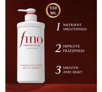 Liquid de beauté hydratant Fino 550ml et Shampooing nourrissant Fino 550ml