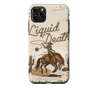 Liquid Death Western Cowboy Murder Your Thirst Water Coque pour iPhone 11 Pro Max