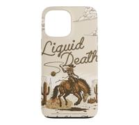Liquid Death Western Cowboy Murder Your Thirst Water Coque pour iPhone 13 Pro Max