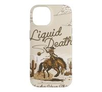 Liquid Death Western Cowboy Murder Your Thirst Water Coque pour iPhone 14