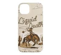 Liquid Death Western Cowboy Murder Your Thirst Water Coque pour iPhone 14 Plus