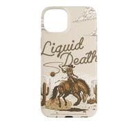 Liquid Death Western Cowboy Murder Your Thirst Water Coque pour iPhone 15 Plus