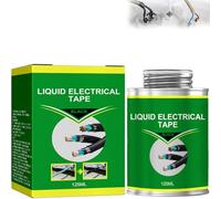 Liquid Electrical Tape, Liquid Insulation Tape, High Temperature Liquids Electrical Tapes, Insulation and Waterproofing Liquids Tapes, Fast Dry&Thermal Insulating&High-Temperature Resistant (Black)