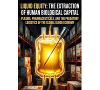 Liquid Equity: The Extraction of Human Biological Capital: Plasma, Pharmaceuticals, and the Predatory Logistics of the Global Blood Economy
