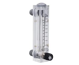Liquid Flowmeter Panel Type Flowmeter Clear Durable Acrylic Panel for Liquid Medium Measurement and Control Regulation 0 1 1 GPM for Industrial
