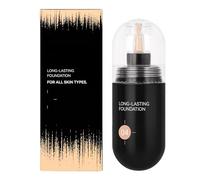 Liquid Foundation Makeup, 30ml Matte Finish Foundation Oil Control Concealer Moisturizing Light and Waterproof Cosmetics Base for All Skin Types Girls Sport Dancing
