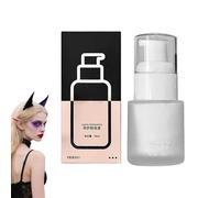 Liquid Foundation Makeup - Matte White Full Coverage Concealer | Waterproof Face Paint Long Lasting 30ml Professional for Cosplay, Stage Performance, Party Festival, Wedding or School Play