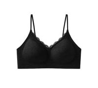 Liquid Foundation Skin Color Underwear Women's Summer Thin Small Chest Thick Push-up Big Invisible Seamless Spaghetti Strap Bra(Color2,S)