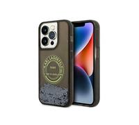 Liquid Glitter Round RSG Logo Case - Coque pour iPhone 14 Pro (Noir)